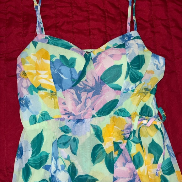 Lily Rose Mint Green Floral Dress XXL - Picture 8 of 8